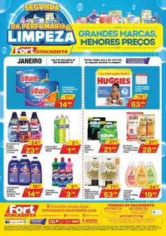 Fort Atacadista - Ofertas Perfumaria e Limpeza - Pré-Visualização do folheto da loja Fort Atacadista, válido de 12.01.2026