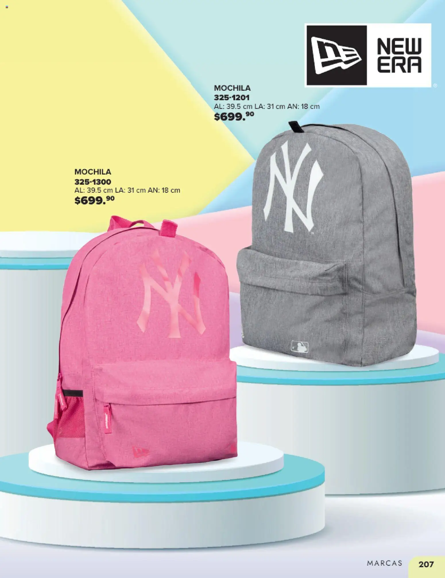 Nuevas ofertas de Andrea válidas en toda la República Mexicana desde el 25.05.2025. ¡Encuentra las mejores ofertas en Andrea catálogo Colegial ! | Página: 207 | Productos: Mochila