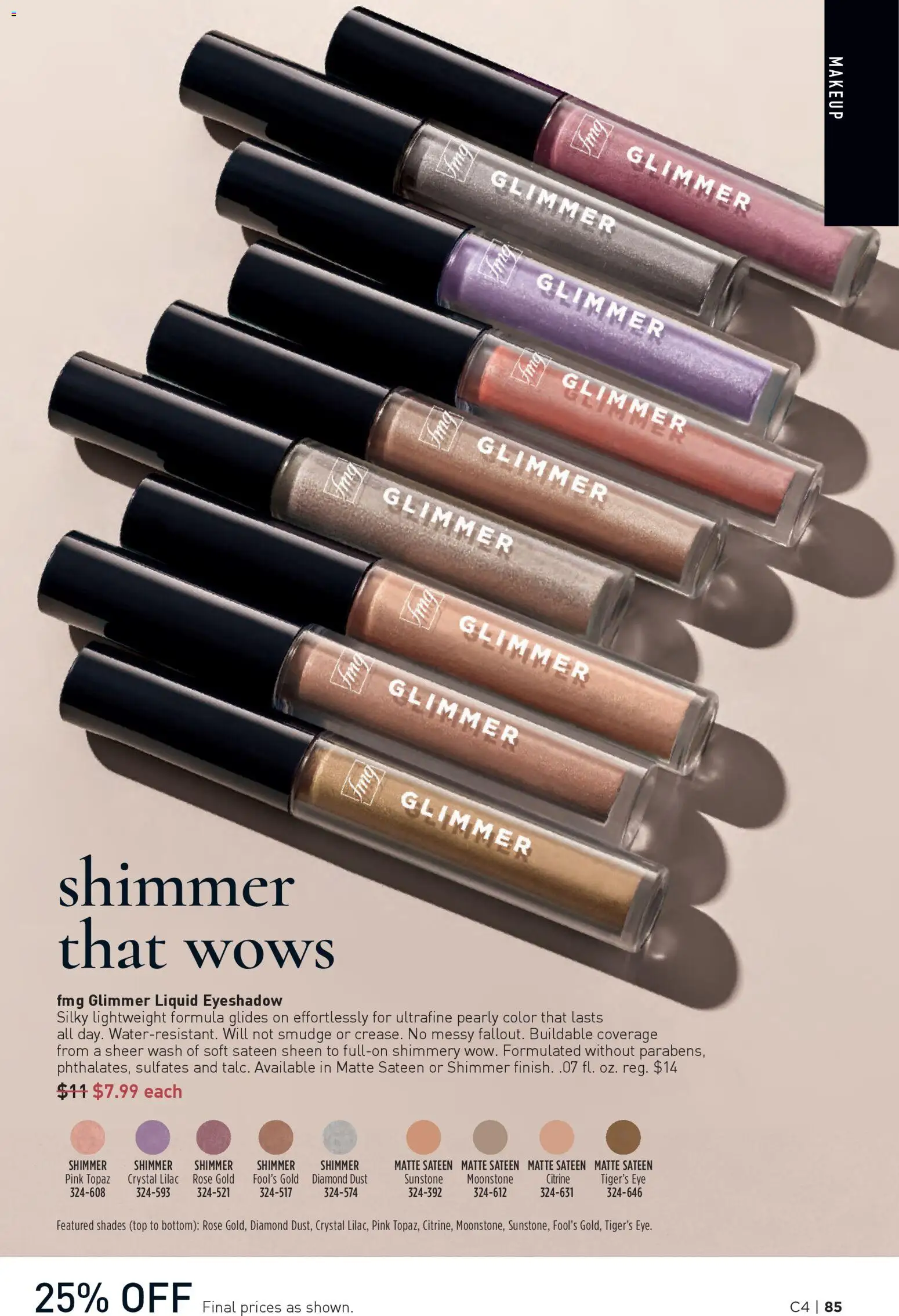Avon Brochure - valid from 11.02.2026 | Page: 85 | Products: Eyeshadow