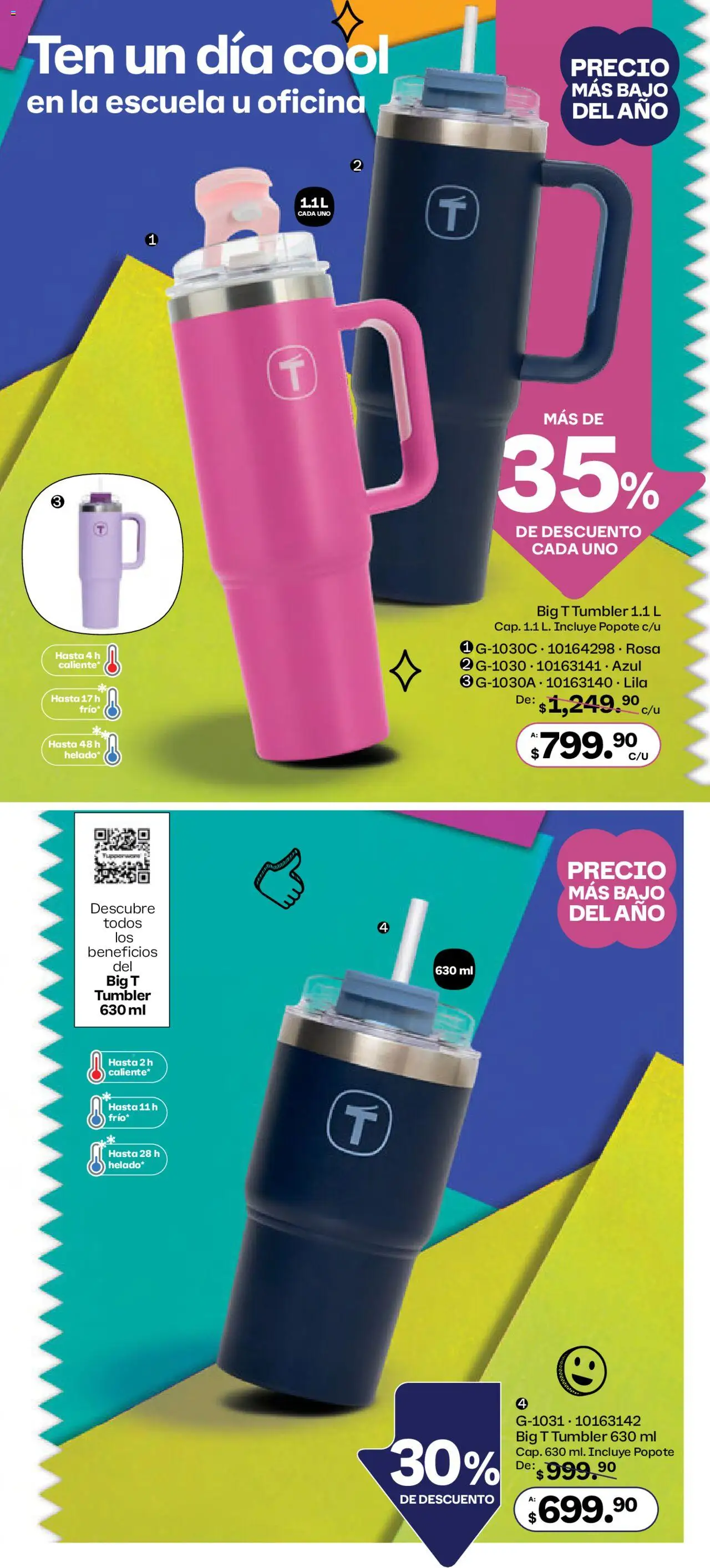Nuevas ofertas de Tupperware válidas en toda la República Mexicana desde el 11.08.2025. ¡Encuentra las mejores ofertas en Tupperware catálogo! | Página: 25