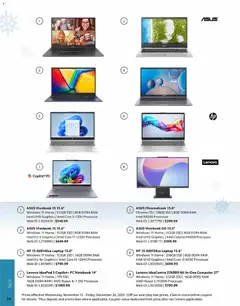 Preview of London Drugs - Specialty Christmas Catalogue from shop London Drugs valid from 12.11.2025 | Page: 24 | Products: Notebook, PC, Computer