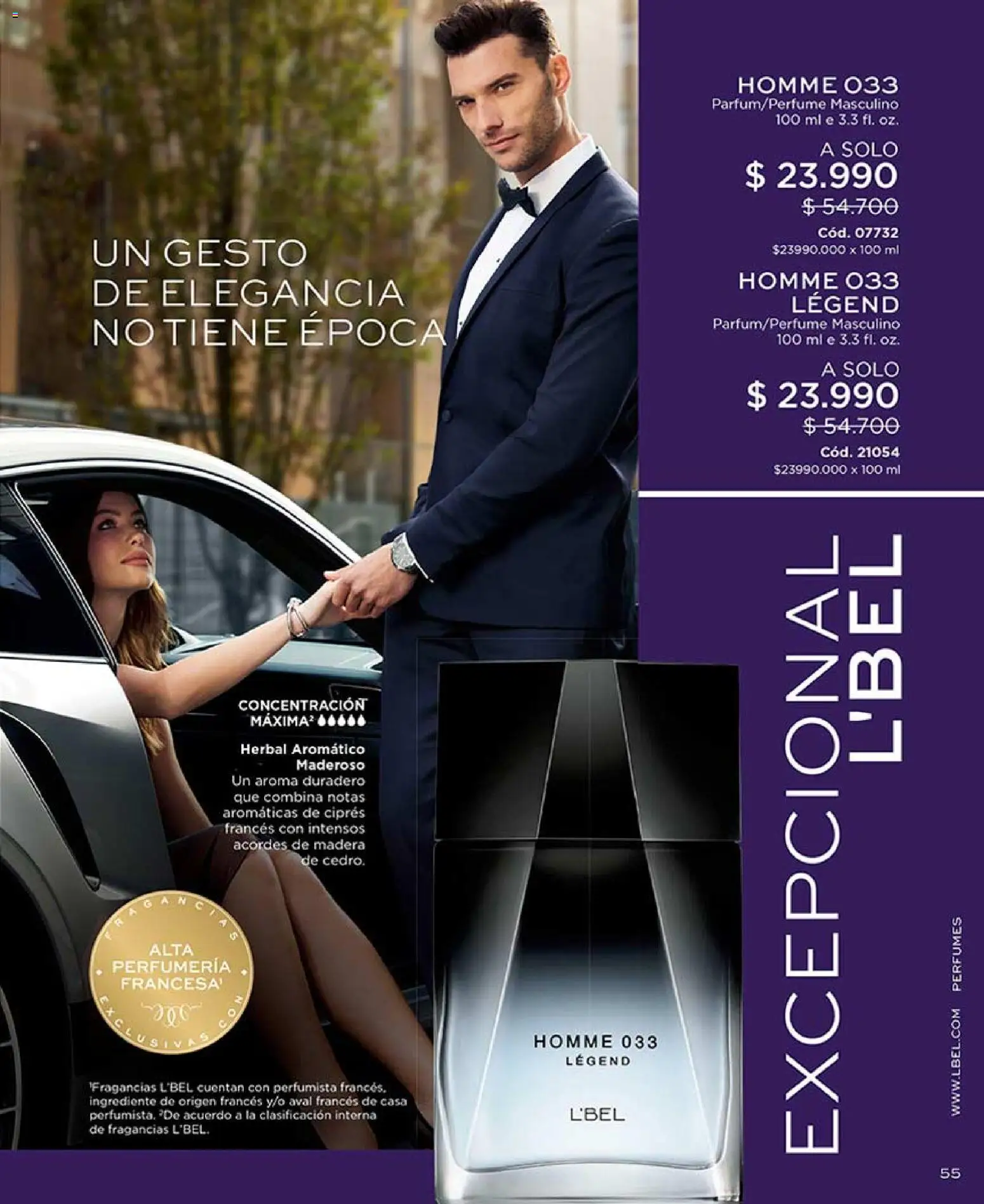 Catálogo L'Bel Campaña 7 │ válido desde el 18.04.2026 | Página: 55