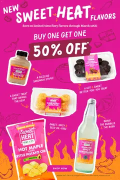 Preview of Sprouts weekly ads valid from 25.02.2026 | Page: 3 | Products: Oil, Chips, Pepper, Kettle