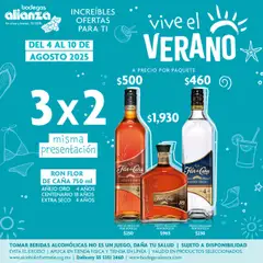 Vista previa de Bodegas Alianza - Catálogo Vive El Verano, nuevo folleto de la tienda, válido en México a partir del 04.08.2025