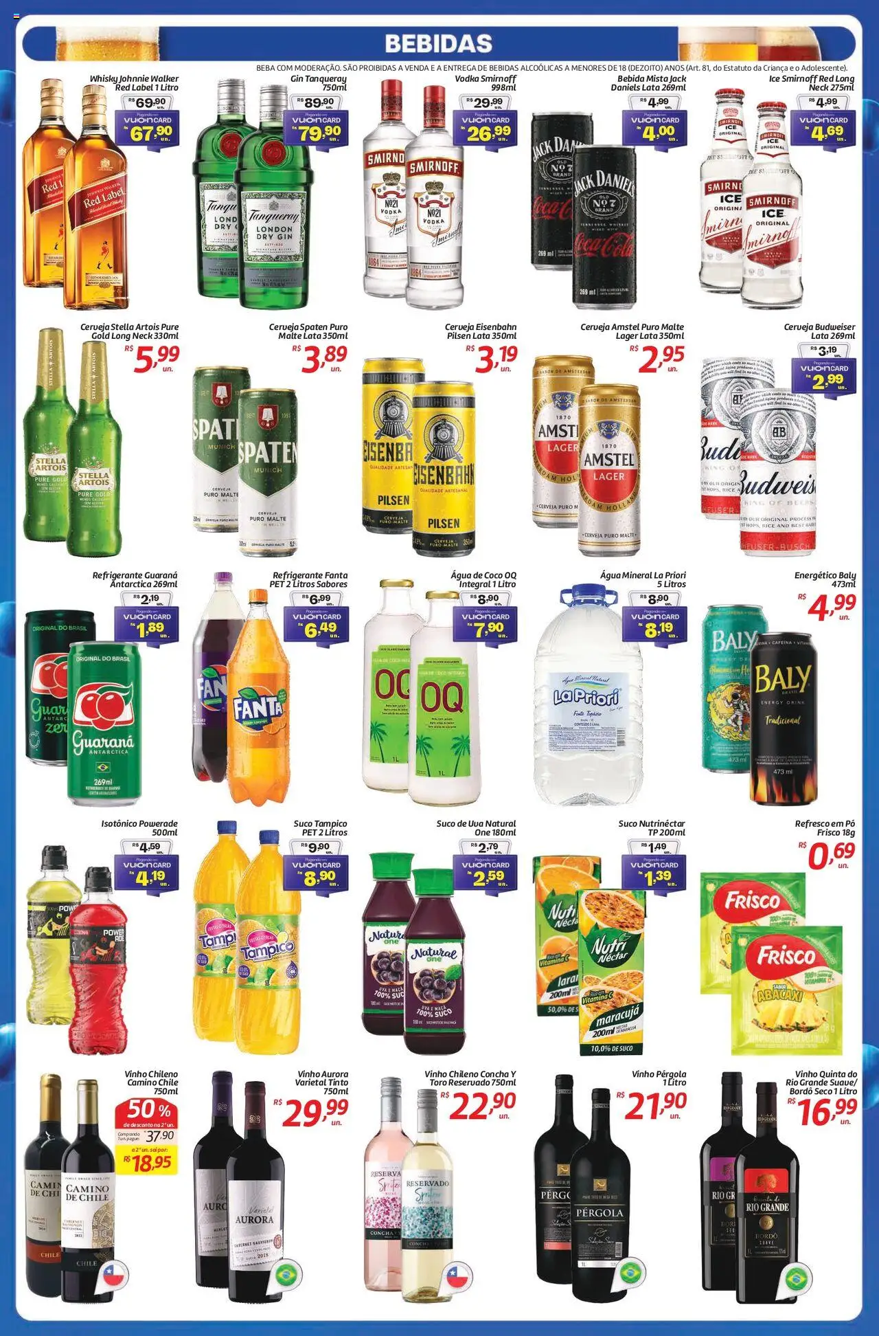 Comper Folheto - válido de 06.10.2025 | Página: 6 | Produtos: Guaraná, Fanta, Abacaxi, Vodka