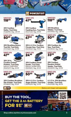 Preview of Princess Auto - 2 Week Sale! from shop Princess Auto valid from 02.12.2025 | Page: 10 | Products: Battery