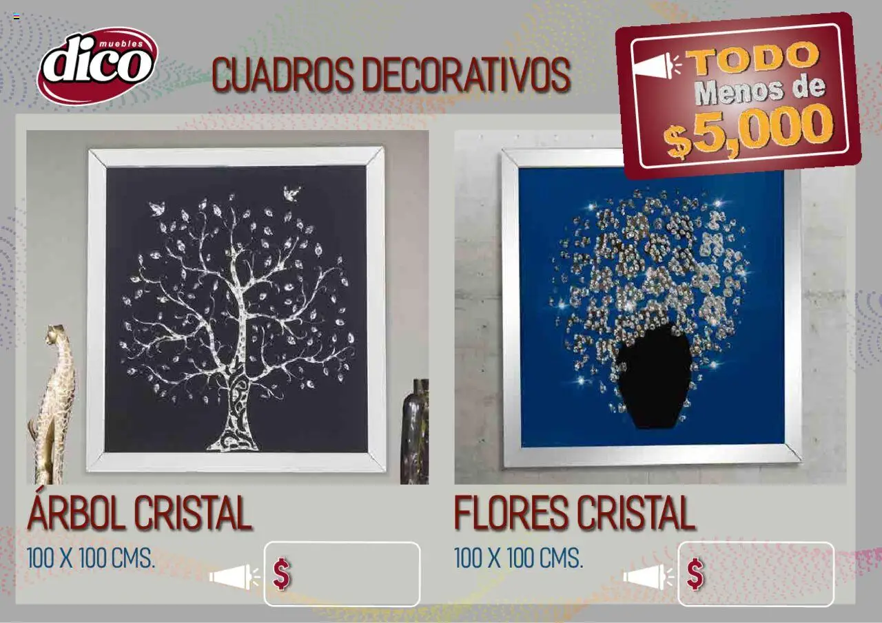 Nuevas ofertas de Muebles Dico válidas en toda la República Mexicana desde el 12.02.2025. ¡Encuentra las mejores ofertas en Muebles Dico catálogo Todo Menos! | Página: 97