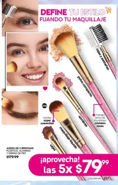 Nuevas ofertas de Fuller válidas en toda la República Mexicana desde el 09.07.2025. ¡Encuentra las mejores ofertas en Fuller campaña 7 2025! | Página: 111 | Productos: Polvo compacto, Juego, Maquillaje, Polvo