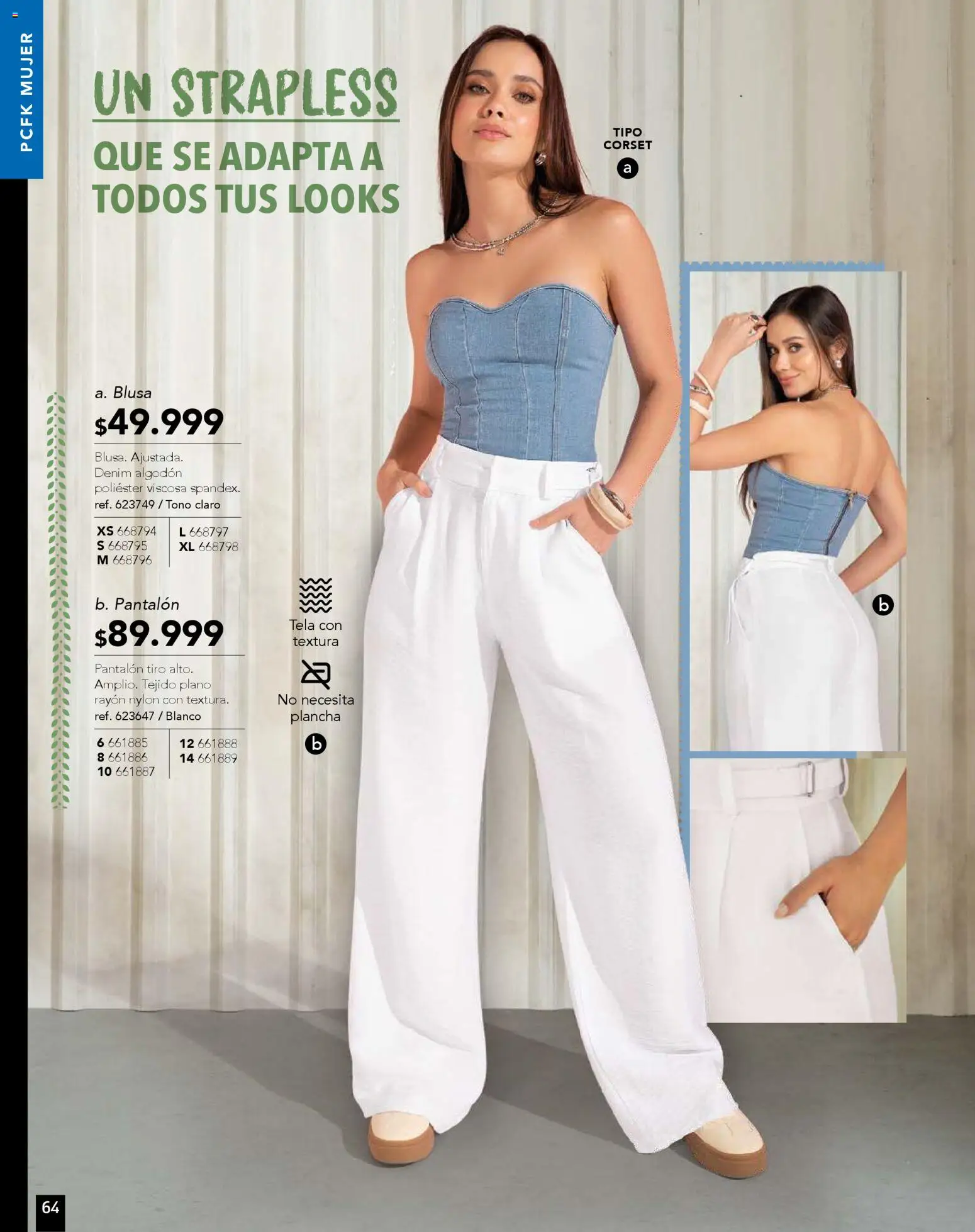 Pacifika revista - valida desde el 01.11.2025 | Página: 64 | Productos: Plancha, Algodón, Blusa