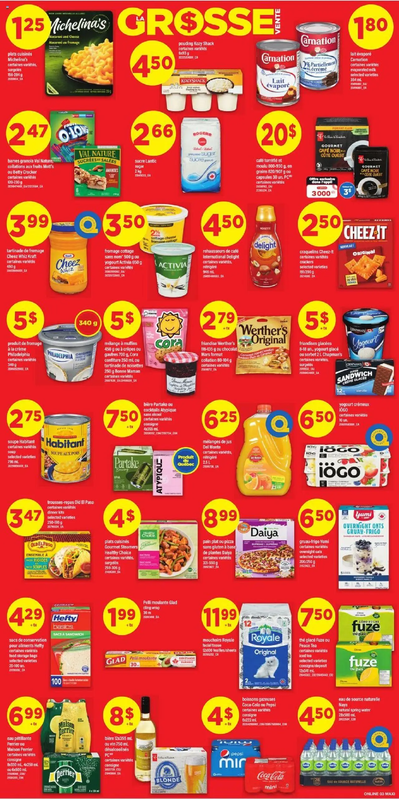 Maxi flyer valid from 28.08.2025 | Page: 6 | Products: Tea, Cottage cheese, Milk, Pizza