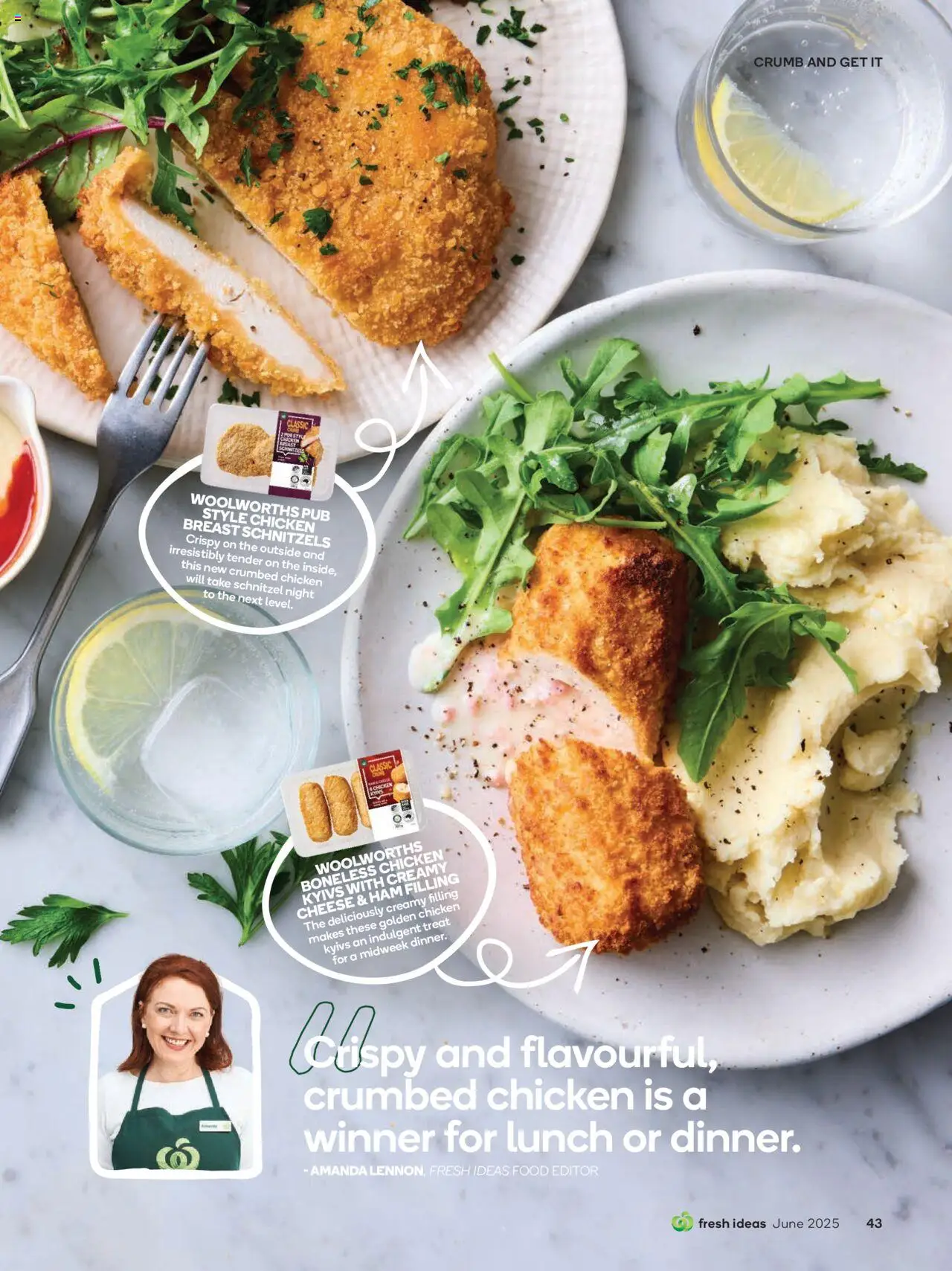 Woolworths catalogue - valid from 01.06.2025 | Page: 43 | Products: Cheese, Ham, Chicken