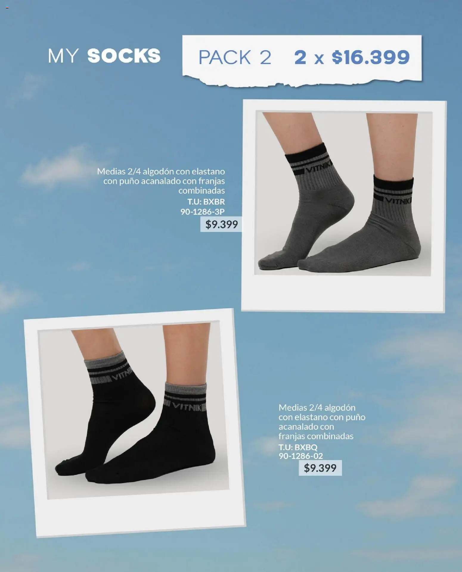 Vitnik - Folleto │ válido desde el 03.12.2025 | Página: 50 | Productos: Algodón, Medias