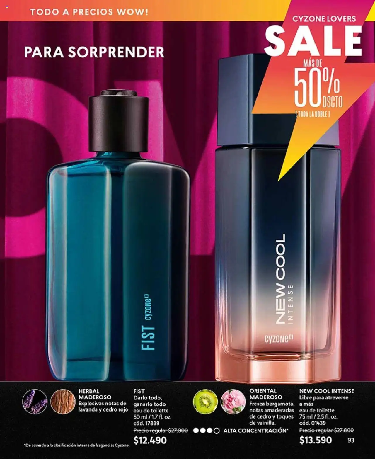 Catálogo CyZone Campaña 14 │ válido desde el 31.08.2025 | Página: 93 | Productos: Eau de toilette