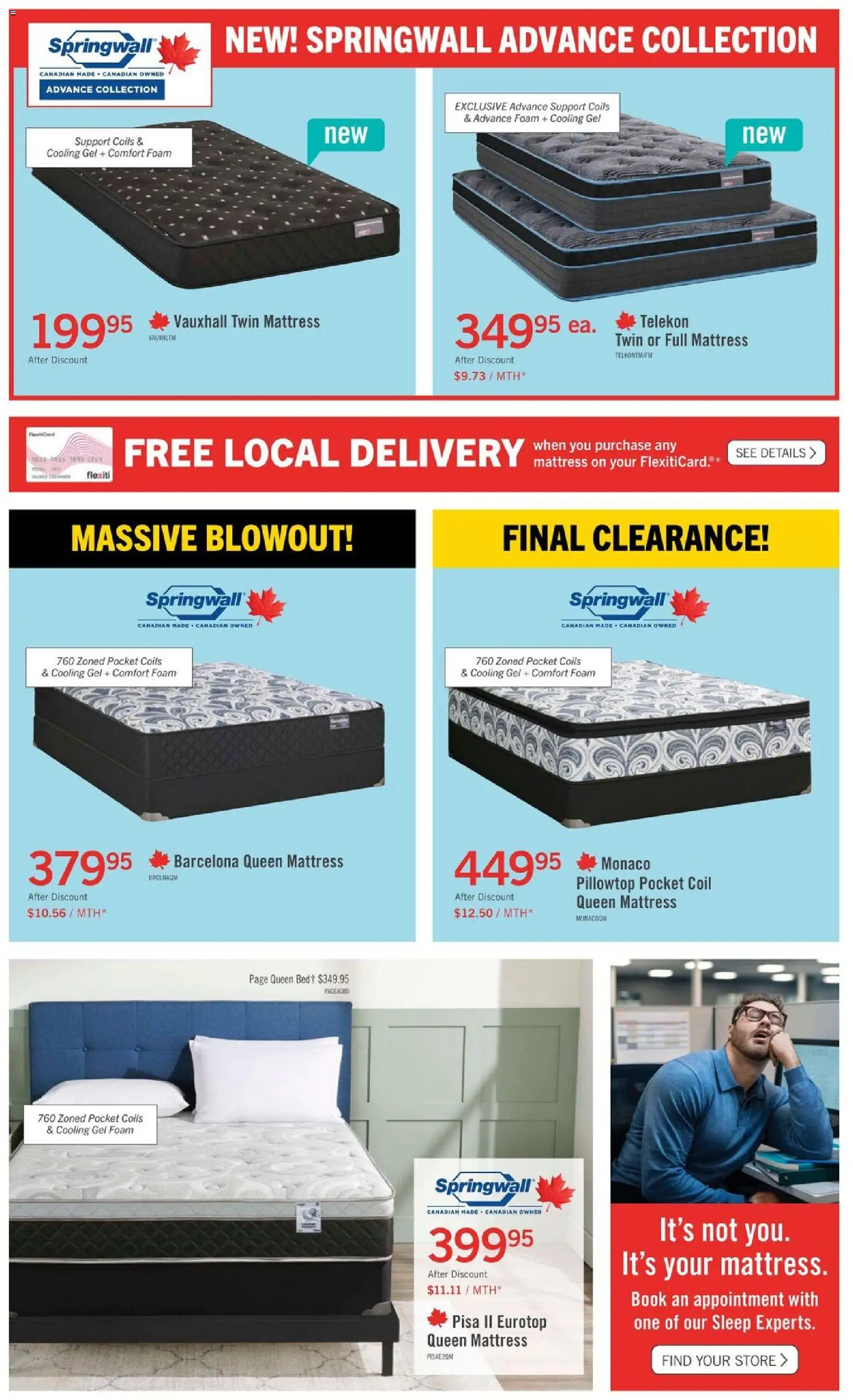The Brick - Brick Mattress Store flyer valid from 19.03.2026 | Page: 4 | Products: Mattress