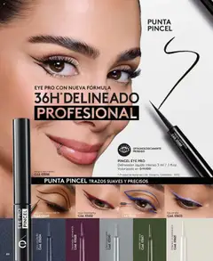 Catálogo Ésika Campaña 16 válido desde el 24.09.2025 | Página: 44 | Productos: Delineador, Pincel