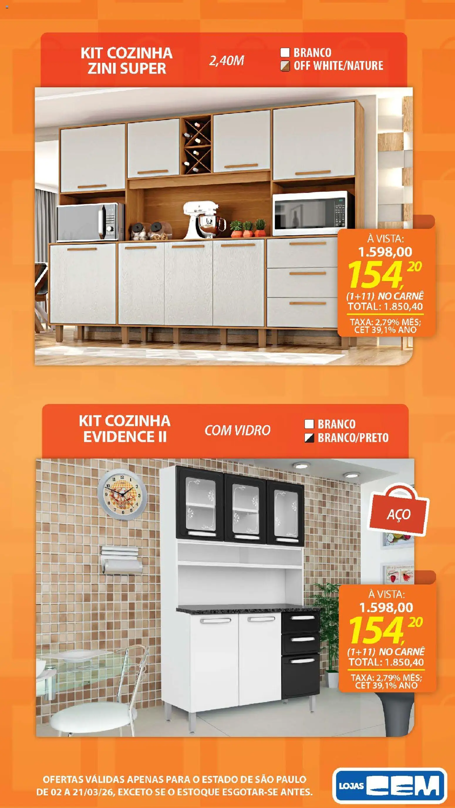 Lojas Cem Folheto - válido de 02.03.2026 | Página: 87 | Produtos: Carne