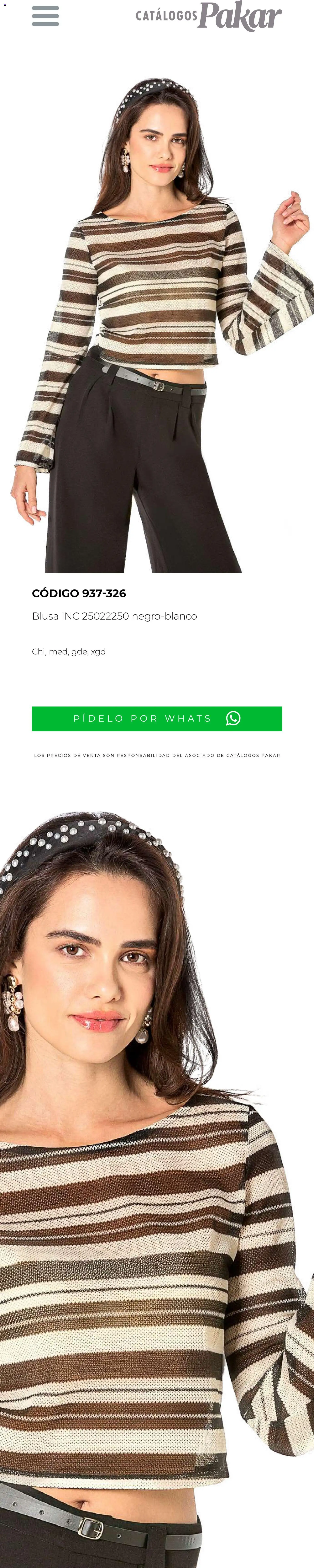 Nuevas ofertas de SC Pakar válidas en toda la República Mexicana desde el 21.11.2025. ¡Encuentra las mejores ofertas en SC Pakar catálogo Vámonos De Fiesta! | Página: 5 | Productos: Blusa