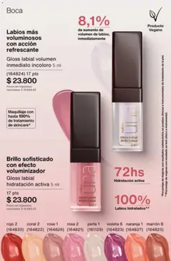 Vista previa Catálogo Natura Ciclo 1/2026 válido desde el 04.12.2025 | Página: 127 | Productos: Maquillaje, Brillo