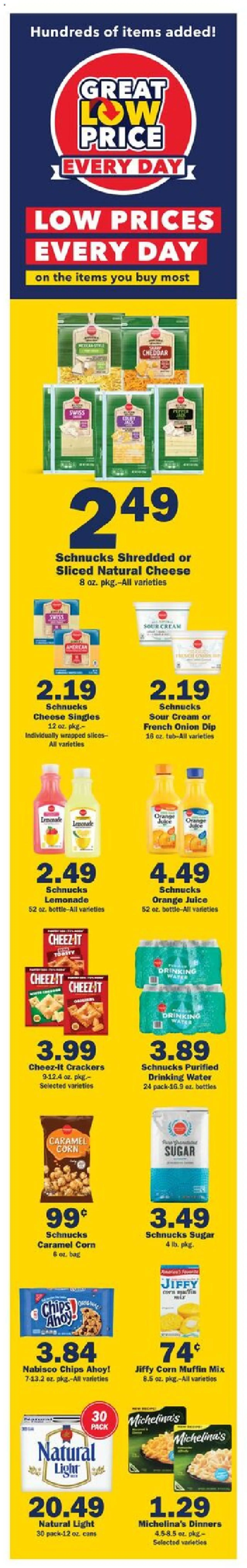 Schnucks Weekly Print Ad - MO - valid from 30.07.2025 | Page: 7 | Products: Corn, Cheese, Sour cream, Muffin