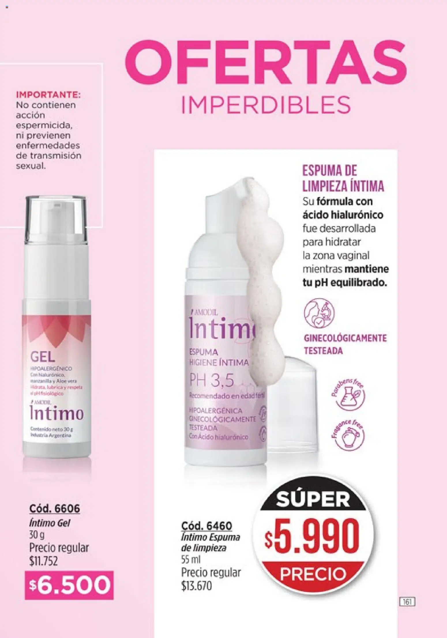 Catálogo Amodil Campaña 5 │ válido desde el 01.03.2026 | Página: 161 | Productos: Espuma