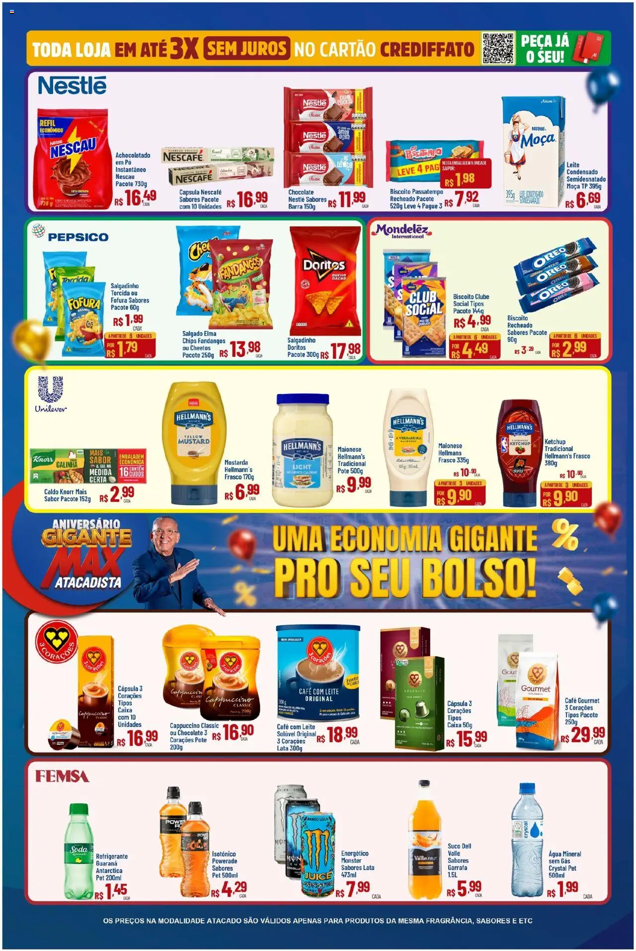 Max Atacadista Folheto - válido de 06.10.2025 | Página: 2 | Produtos: Guaraná, Nescau, Caixa, Knorr