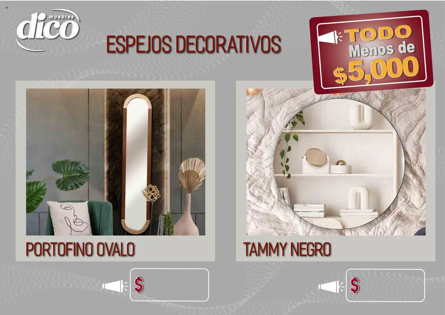 Nuevas ofertas de Muebles Dico válidas en toda la República Mexicana desde el 09.04.2026. ¡Encuentra las mejores ofertas en Muebles Dico catálogo Todo menos de 5000 Pacifico! | Página: 83