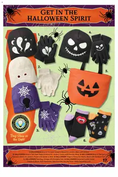 Preview of Rexall - Halloween Guide 2025 from shop Rexall valid from 19.09.2025 | Page: 17 | Products: Cream, Gloves, Pumpkin, Socks