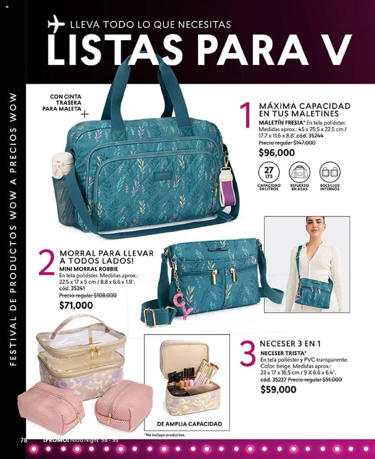 CyZone revista - valida desde el 29.07.2025 | Página: 90 | Productos: Maleta, Maletin, Cinta, Morral