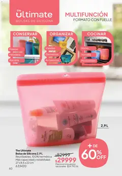 Vista previa Tupperware Folleto válido desde el 09.12.2025 | Página: 61 | Productos: Bolsa, Alacena, Heladera, Microondas
