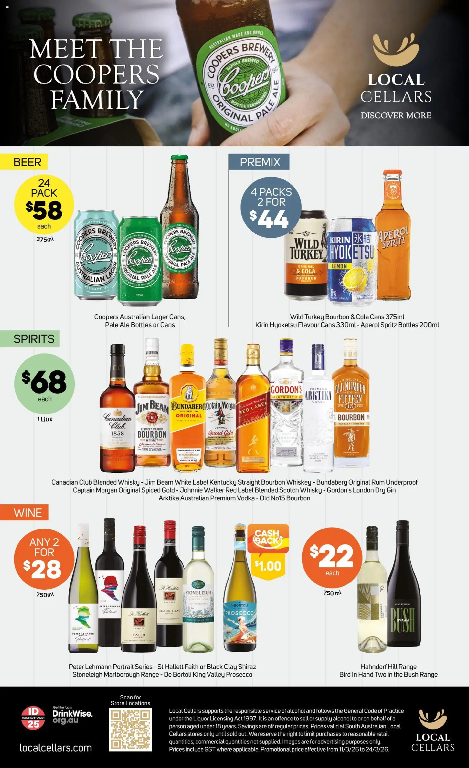 Foodland catalogue - valid from 18.03.2026 | Page: 35 | Products: Wine, Vodka, Whiskey, Clay