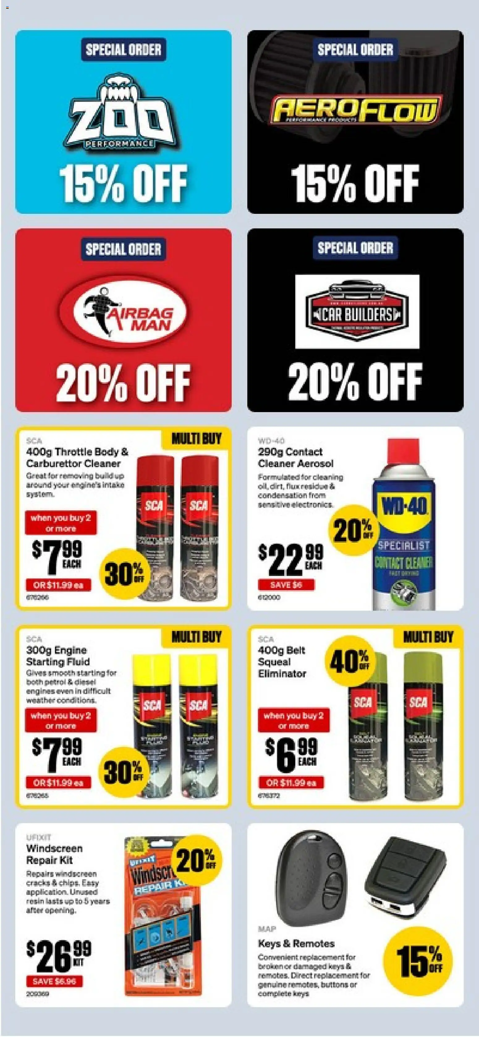 Supercheap Auto catalogue - valid from 21.01.2026 | Page: 40 | Products: Cleaner, Belt