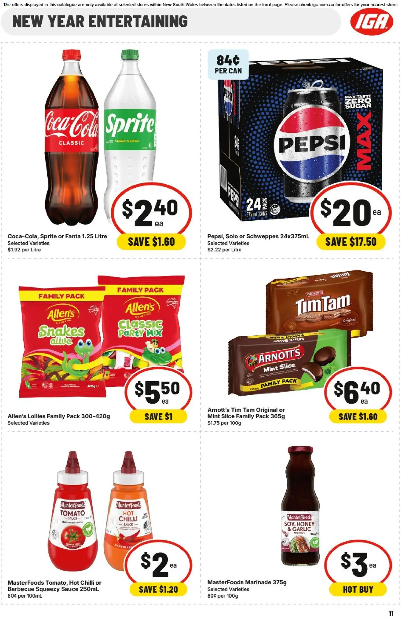 IGA catalogue - valid from 31.12.2025 | Page: 14 | Products: Coffee, Juice, Moccona, Bag