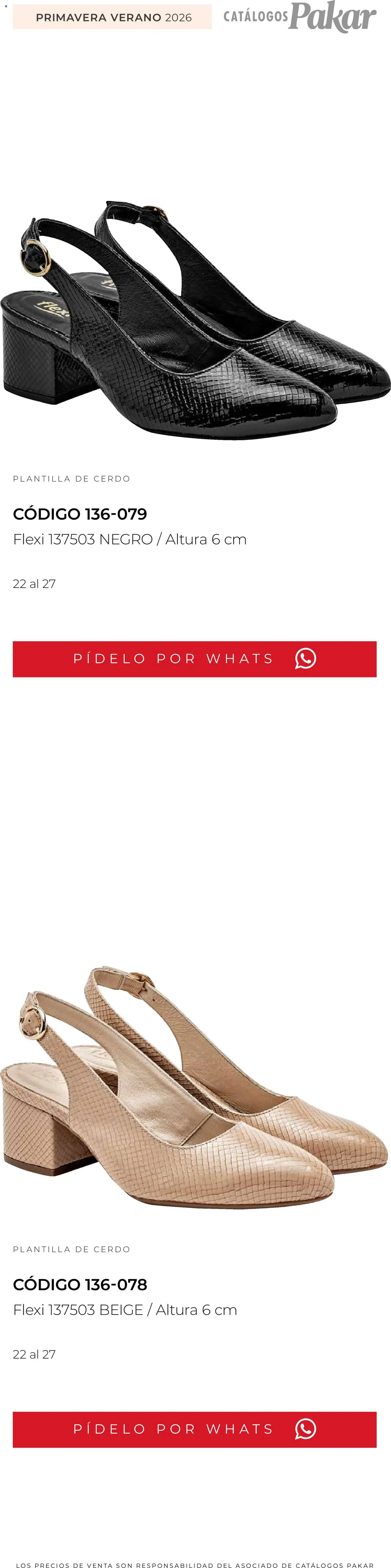 Nuevas ofertas de SC Pakar válidas en toda la República Mexicana desde el 04.03.2026. ¡Encuentra las mejores ofertas en SC Pakar catálogo Flexi PV26! | Página: 55 | Productos: Cerdo