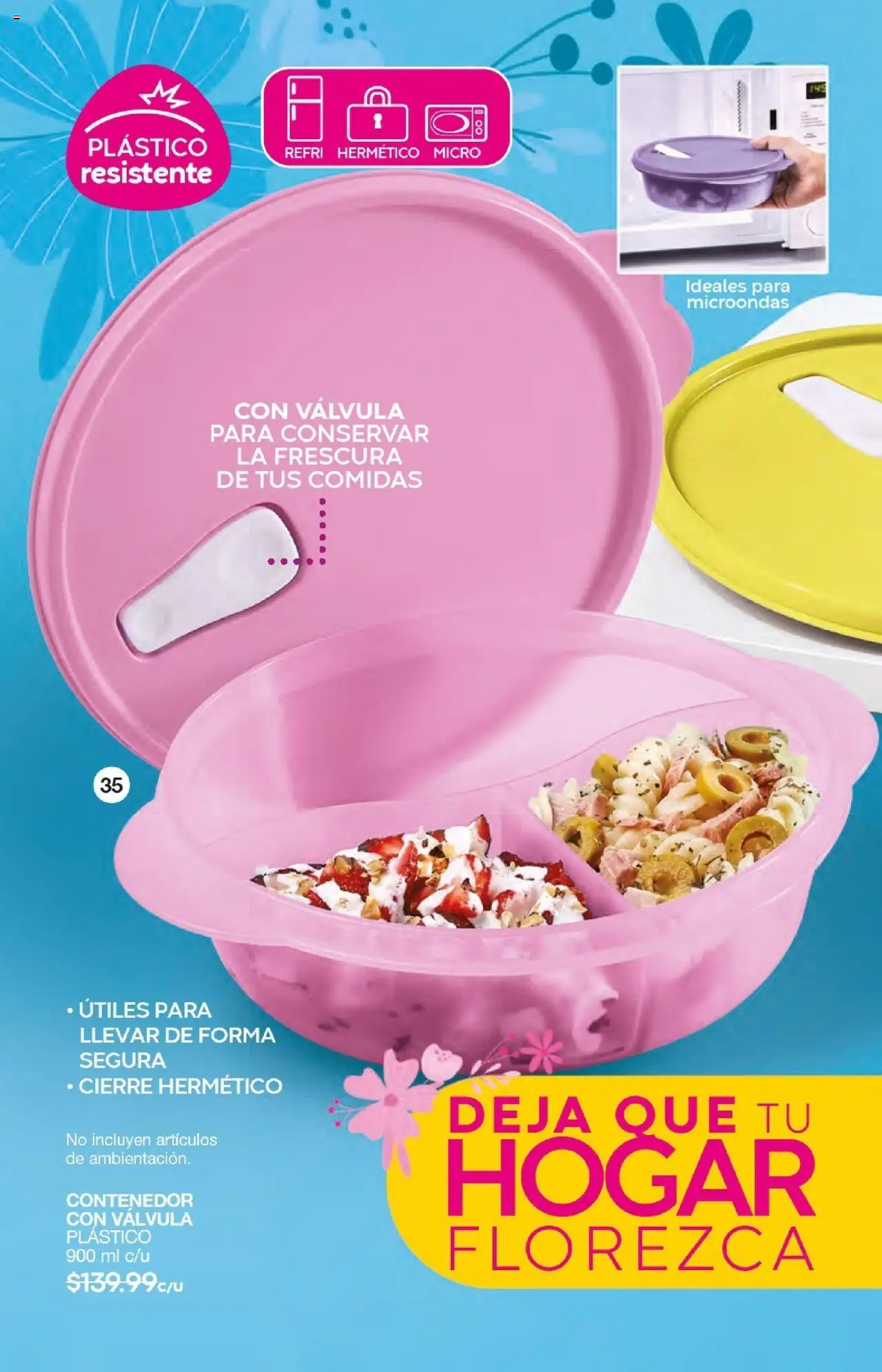 Nuevas ofertas de Fuller válidas en toda la República Mexicana desde el 17.09.2025. ¡Encuentra las mejores ofertas en Fuller - Campaña 12 2025! | Página: 20 | Productos: Microondas, Válvula, Contenedor