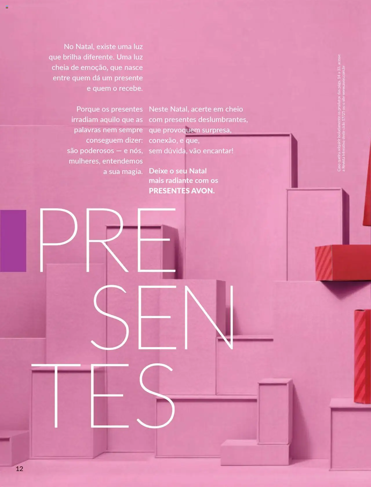 Avon Folheto - válido de 07.10.2025 | Página: 12 | Produtos: Revista