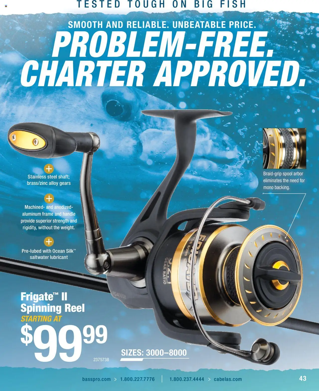 Cabela's Saltwater Specialist 25 - valid from 01.01.2025 | Page: 43 | Products: Fish
