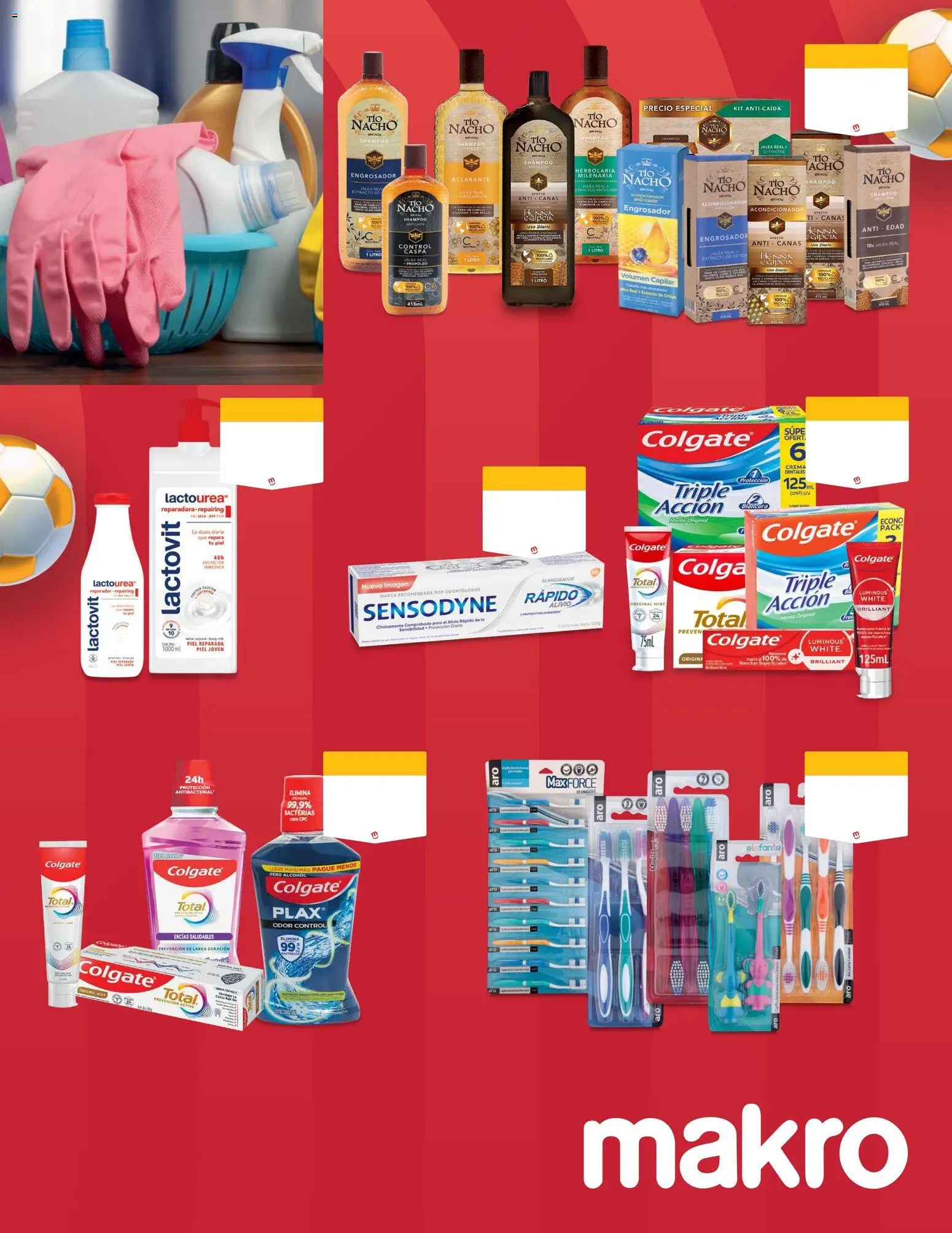 Makro revista - valida desde el 27.03.2026 | Página: 33 | Productos: Crema, Blanqueador, Shampoo, Acondicionador