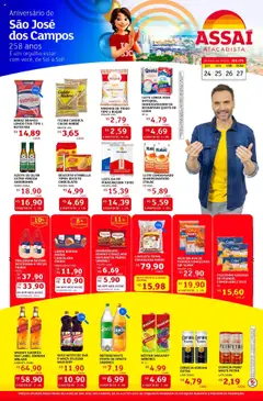 Encarte Assaí Atacadista - SP - Pré-Visualização do folheto da loja Assaí Atacadista, válido de 24.07.2025