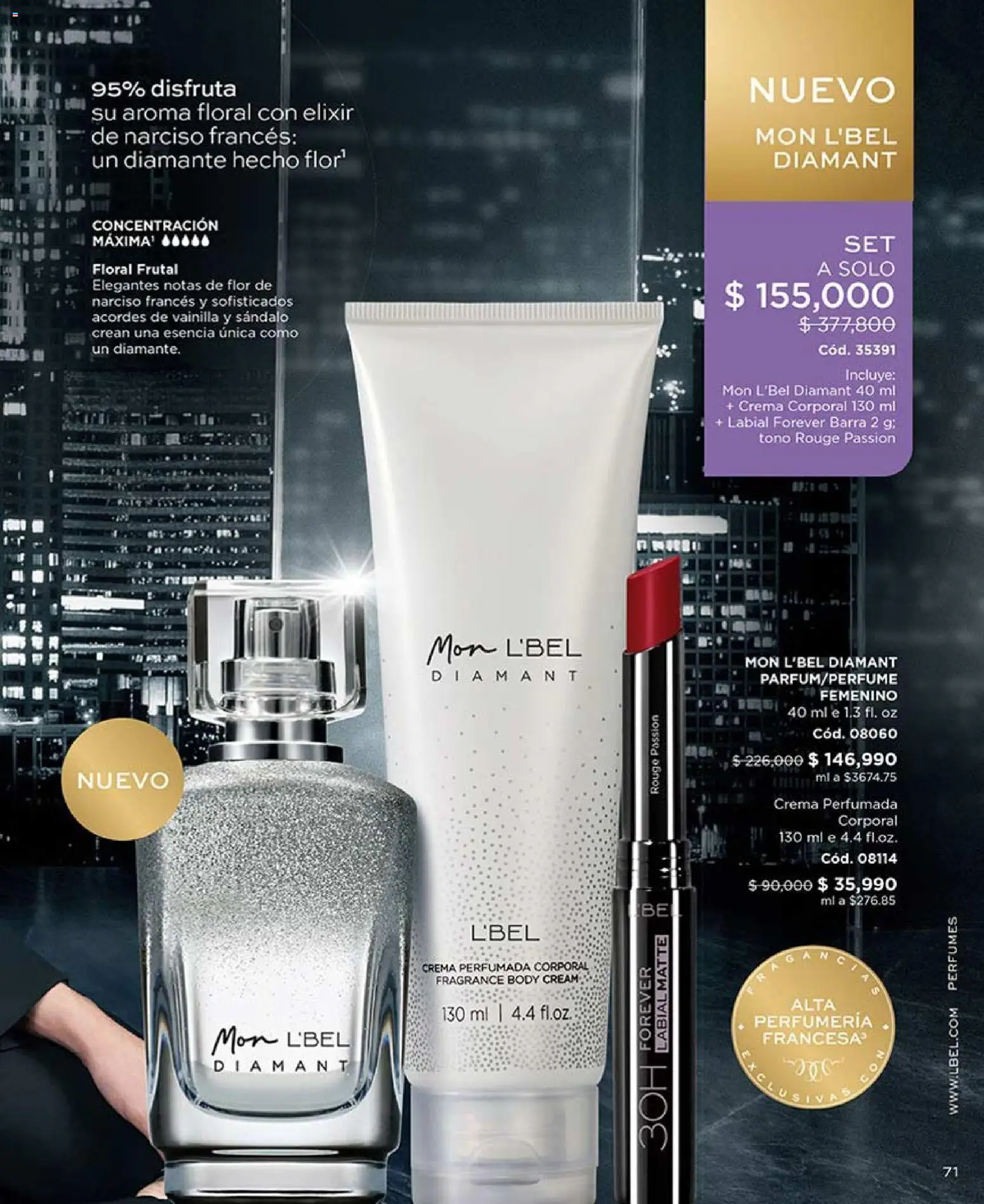 L'Bel revista - valida desde el 13.03.2026 | Página: 71 | Productos: Crema, Cable USB, Body