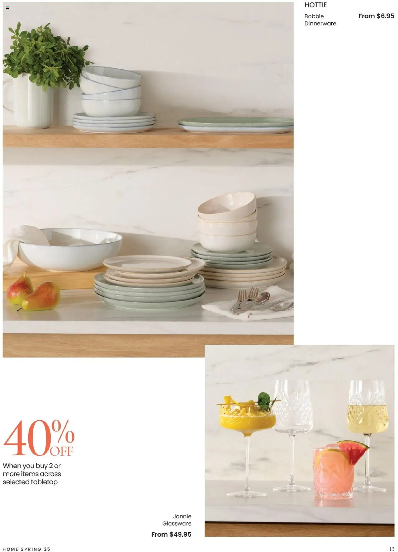 Myer catalogue - valid from 04.08.2025 | Page: 13 | Products: Glassware