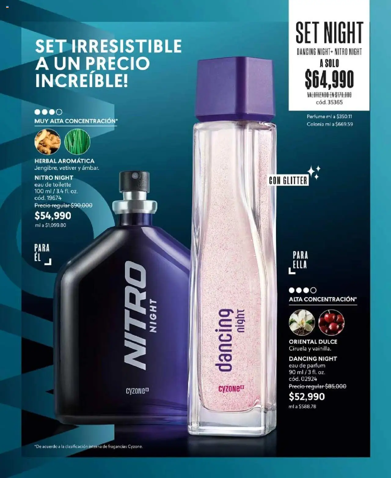 CyZone revista - valida desde el 05.05.2025 | Página: 108 | Productos: Glitter, Perfume, Eau de toilette