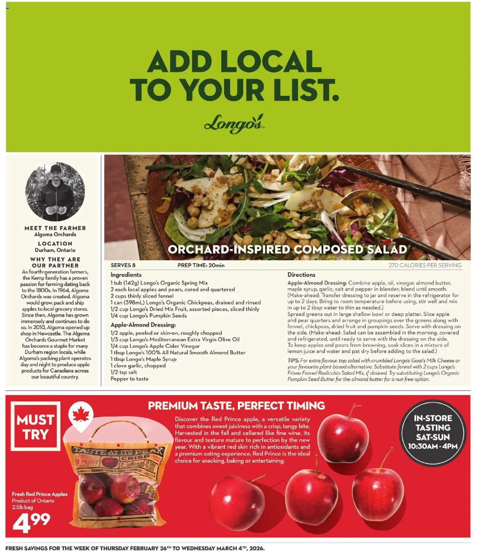 Longo's flyer valid from 26.02.2026 | Page: 18