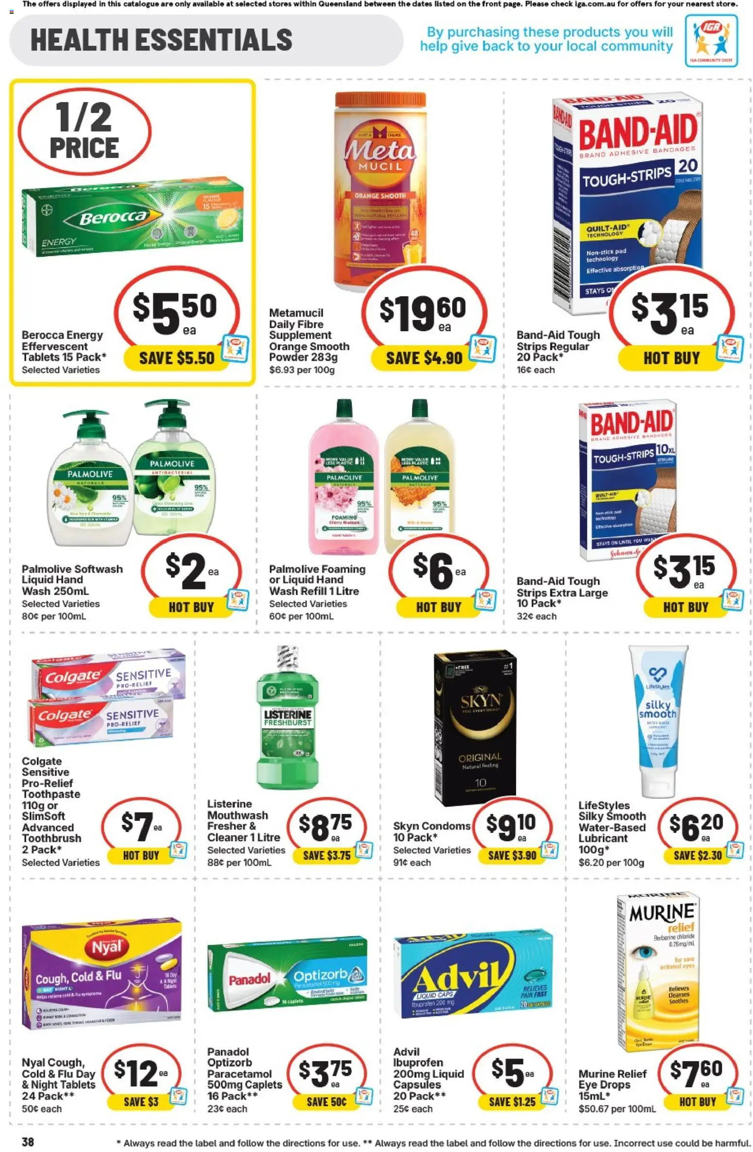 IGA catalogue - valid from 04.02.2026 | Page: 44 | Products: Powder, Cleaner, Mouthwash, Toothbrush