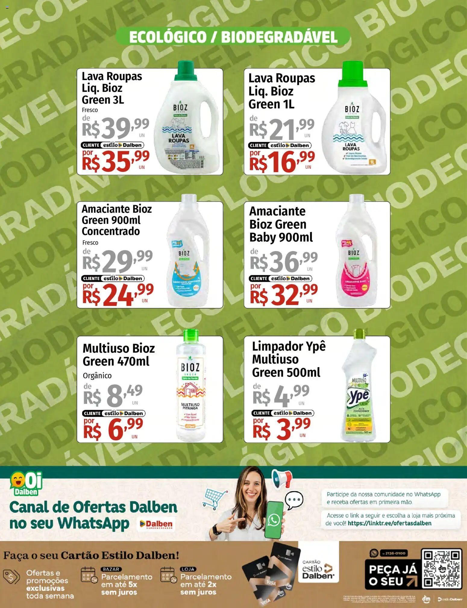 Supermercado Dalben Folheto - válido de 30.03.2026 | Página: 5 | Produtos: Faca, Roupas, Amaciante
