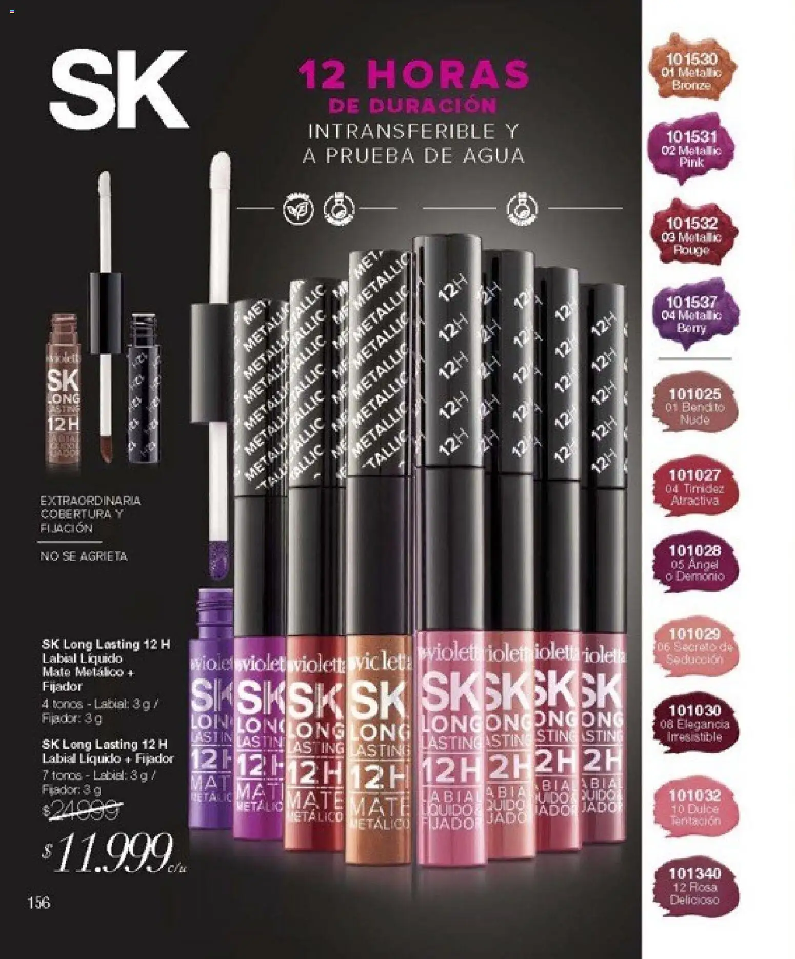 Violetta catálogo │ válido desde el 30.10.2025 | Página: 156 | Productos: Fijador, Agua