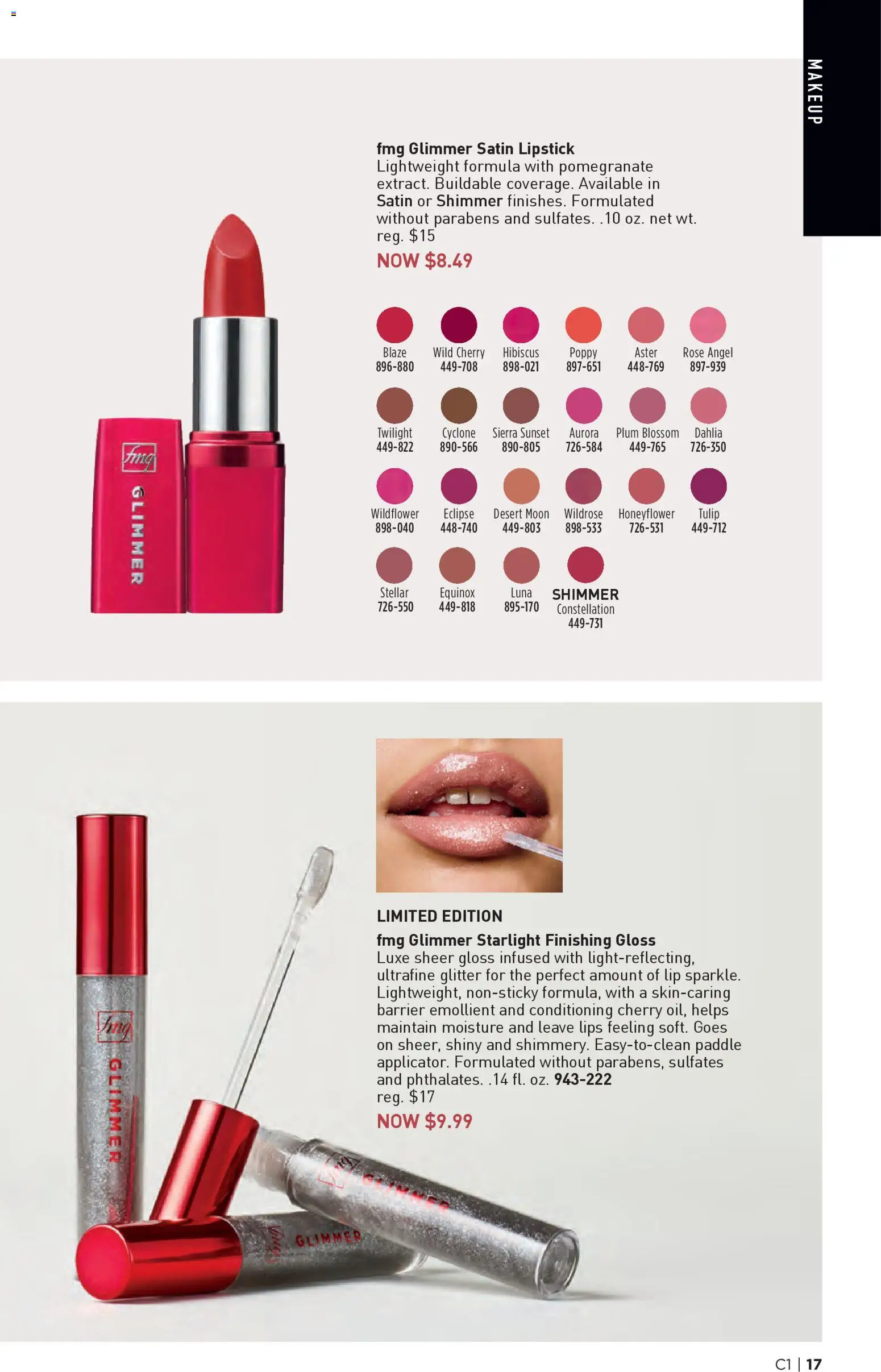 Avon Brochure - valid from 31.12.2025 | Page: 17 | Products: Plum, Lipstick
