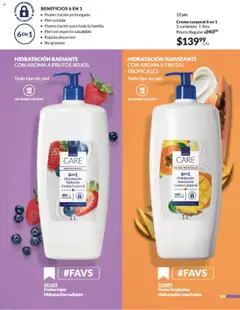 Vista previa de Crema corporal 6 en 1, 3 variantes. 1 litro, nuevo folleto de la tienda, válido en México a partir del 12.09.2025 | Página: 173