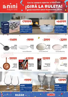 Vista previa NINI Mayorista - Ofertas válido desde el 16.03.2026 | Página: 36 | Productos: Cocina, Wok, Agua, Vino