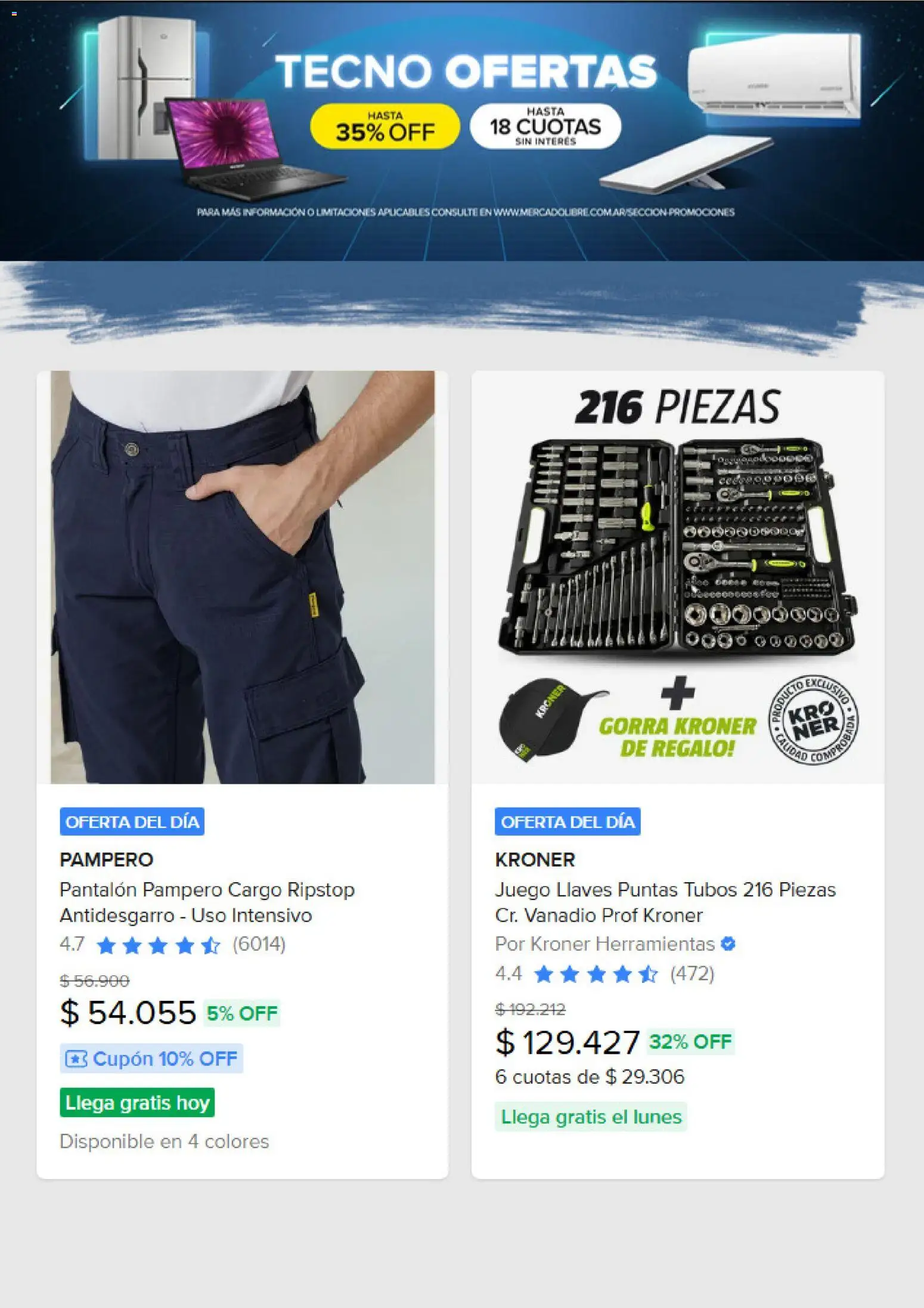 Mercado Libre catálogo │ válido desde el 16.01.2026 | Página: 4 | Productos: Gorra