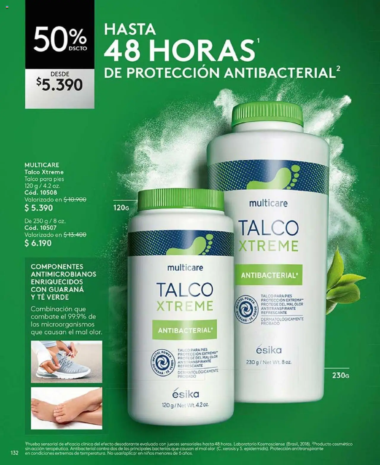 Catálogo Ésika Campaña 17 │ válido desde el 14.10.2025 | Página: 148 | Productos: Desodorante, Antitranspirante, Té